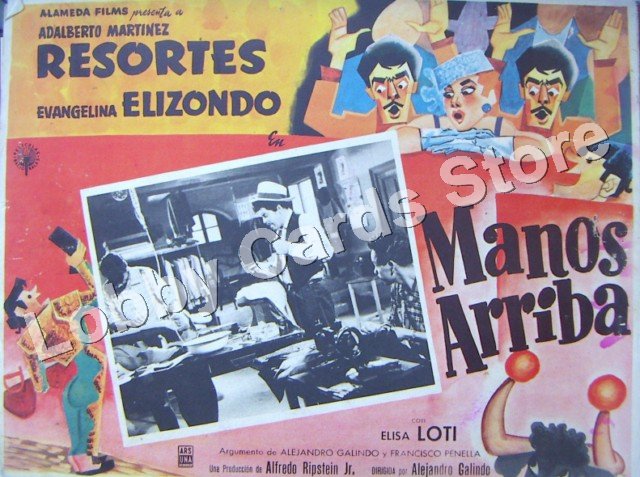 RESORTES/MANOS ARRIBA